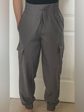 Bluenotes Grey High Rise Cargo Jogger for Spring/Summer